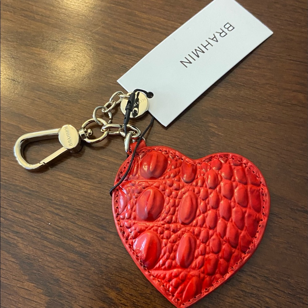 Brahmin Carnation Heart NWT